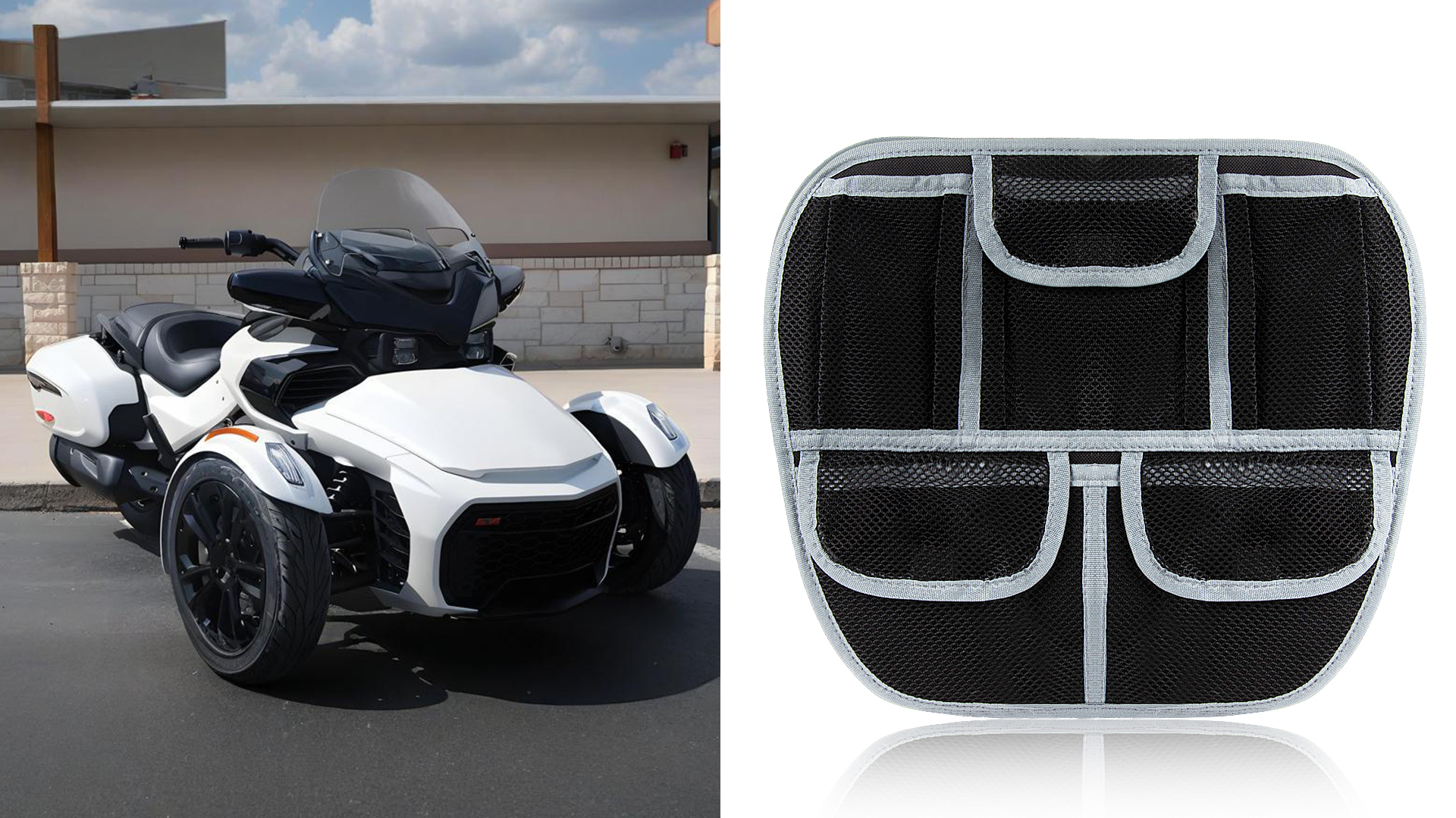 Amazon.com: PSLER Front Trunk Side Organizer for Spyder F3 F3S F3T